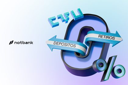 Notbank elimina tarifas para depósitos y retiros en pesos en Argentina y refuerza su apuesta por una experiencia cripto más accesible