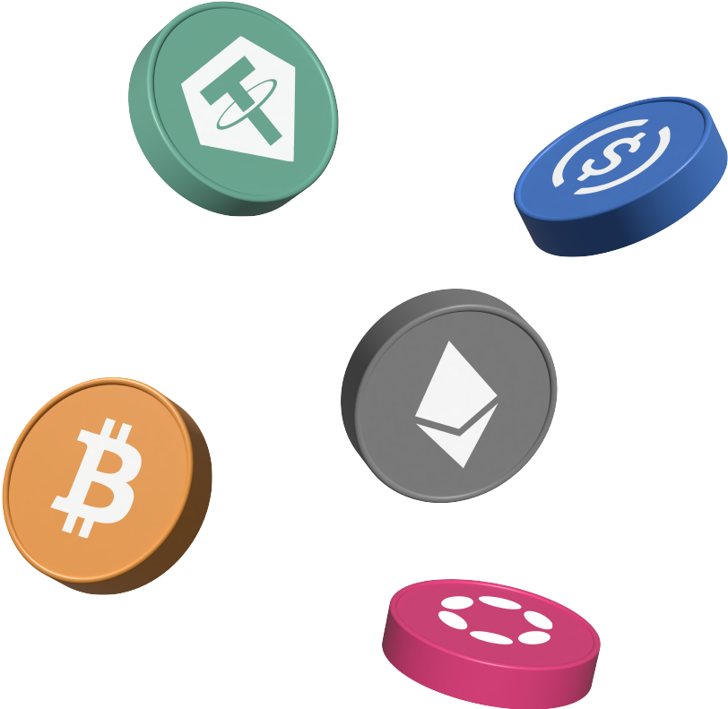 Imagem de celular exibindo criptomoedas para investimento.