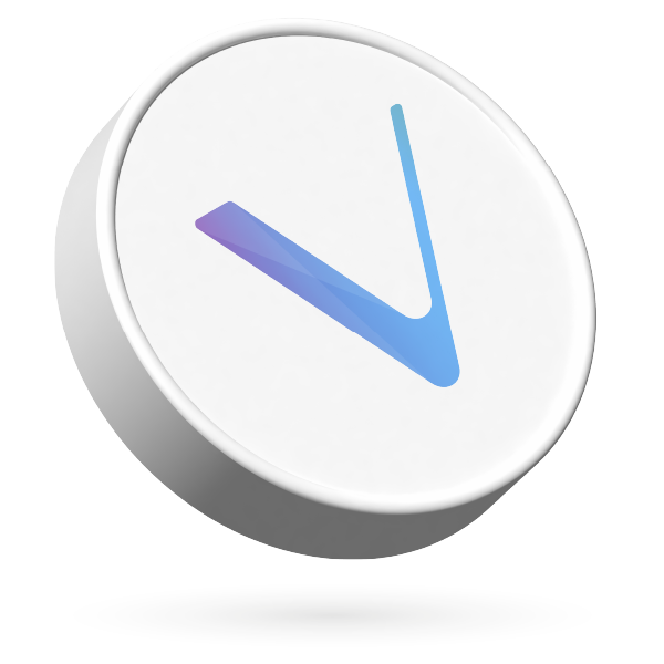 Logotipo do VeChain (VET).