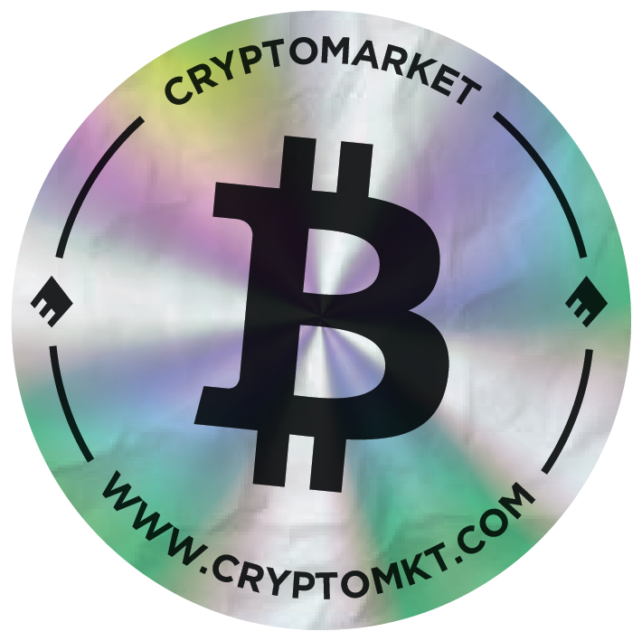 Sticker BTC Coin